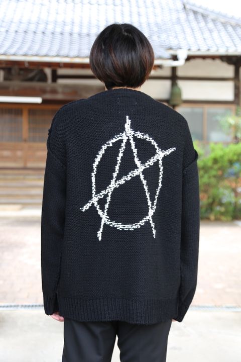 doublet 2020FW 本日発売 doublet HAND-KNITTING JACQUARD PULLOVER "BLACK"Style.2020.10.17.