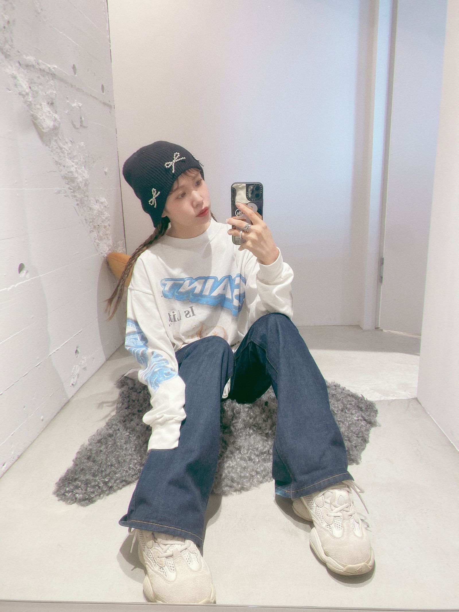 セントマイケル 24AW 新作HEART CKIE LS TEE style.2024.8.11