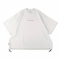 S.F.C 26SS エスエフシー SUPER BIG SS TEE W/ DRAWSTRINGS(SFCSS26CS15)White☆3月20日(金)発売！