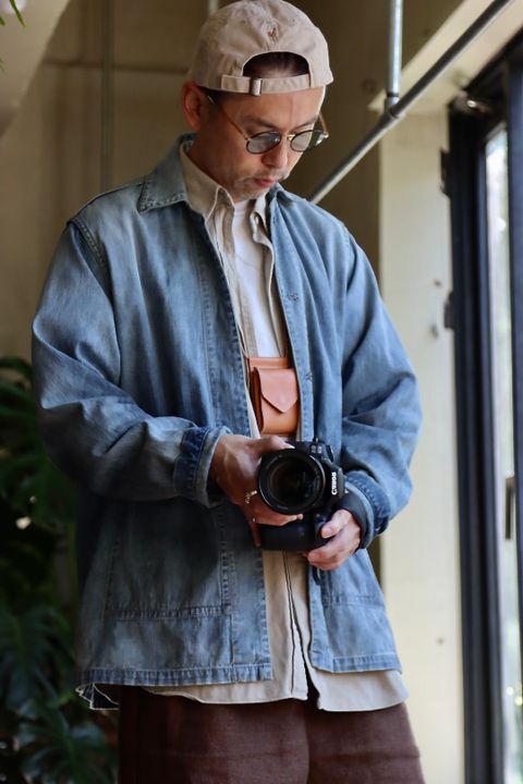 アプレッセ22FW US NAVY Denim Jacket"INDIGO"スタイル
