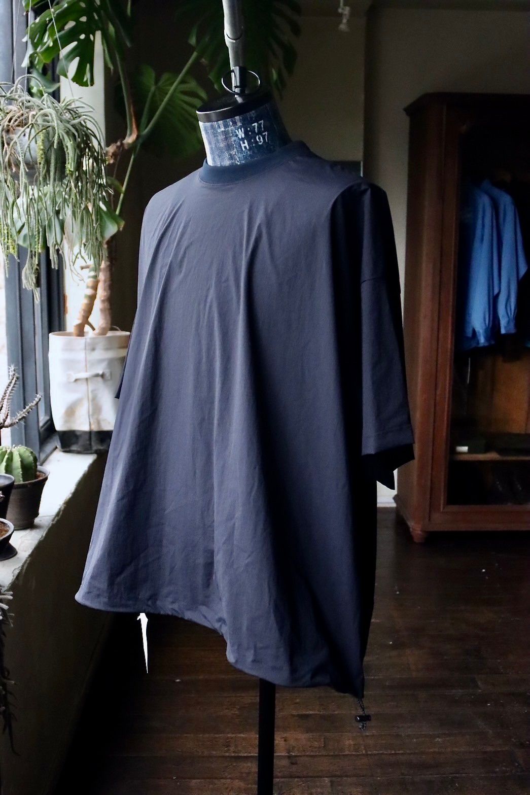 S.F.C 24SS エスエフシー BIG NYLON SS TEE(SFCSS24S05)Navy☆3月30日(土)発売！