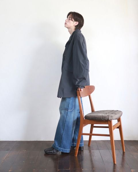 ATON エイトン 23AW AIR WEATHER SHORT MODS COATスタイル