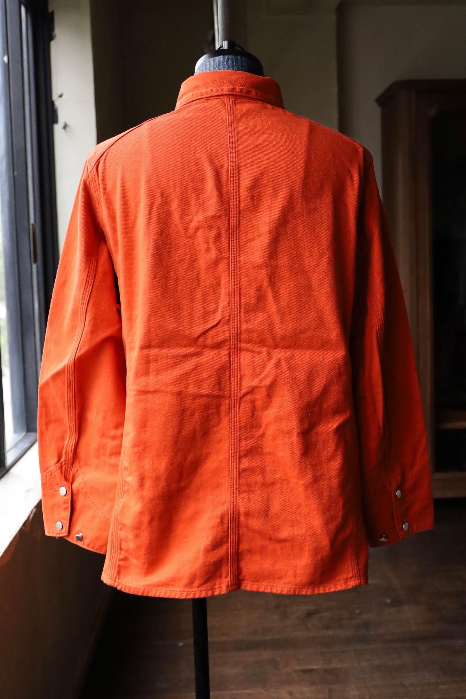 ファウンダ 25AW WORK JACKET (015FD252007)ORANGE