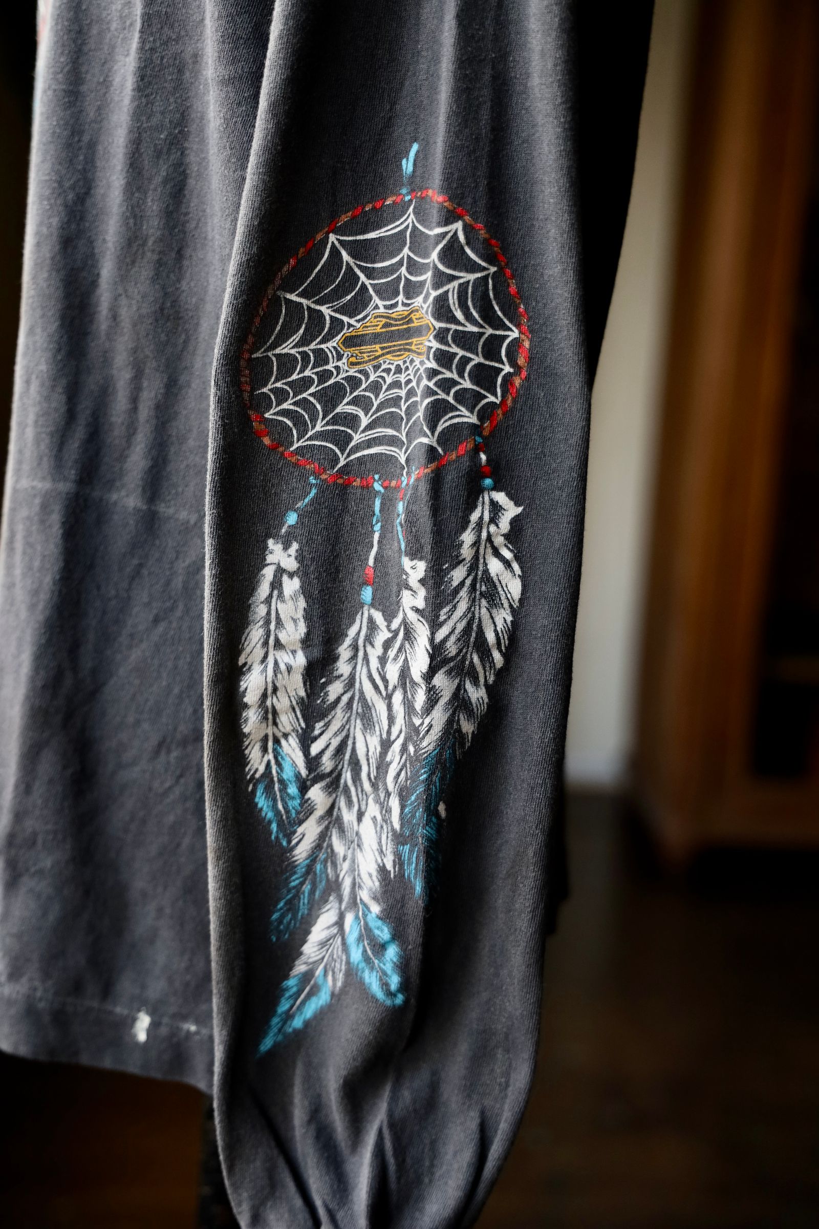 セントマイケル25SS SAINT DISCO ML_LS TEE(SM-HR8-0000-C40)BLACK
