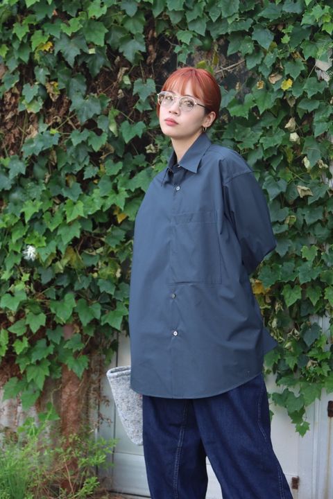 YOKE 22AW OVERSIZED BIG POCKET SHIRT style.2022.10.3
