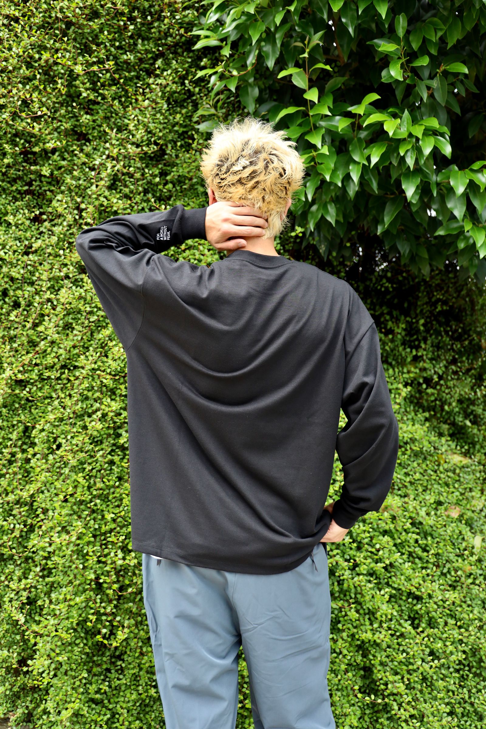 FreshService VIBTEX for FreshService L/S CREW NECK TEE (BLACK) 5月31日(土)新作発売！