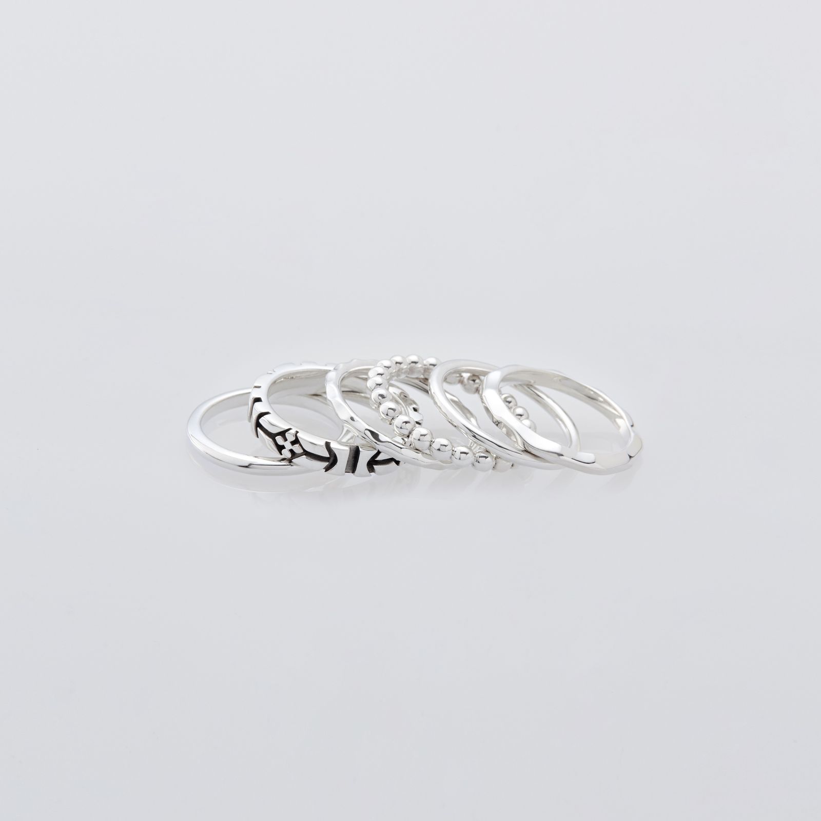 XOLO JEWELRY リング / 6 Stack Ring (XOR076)