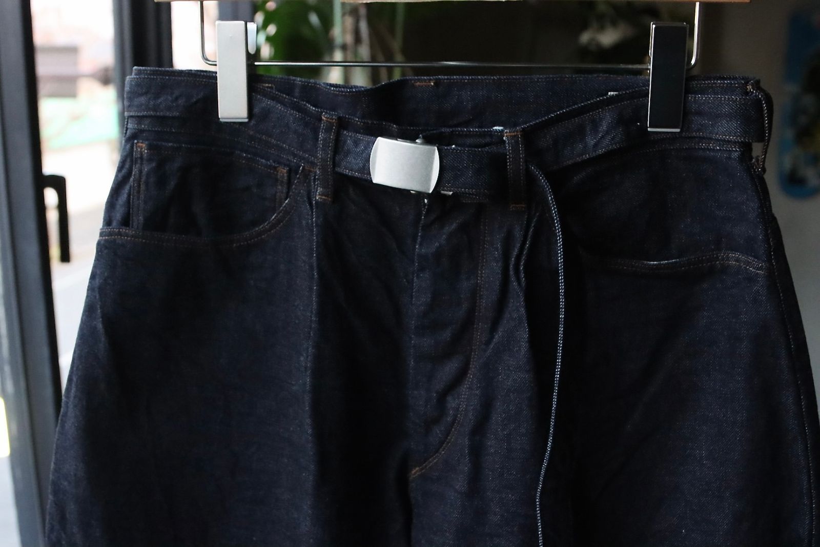 blurhms - ブラームス 23SS デニム 12.9oz Selvage Denim GI-belt