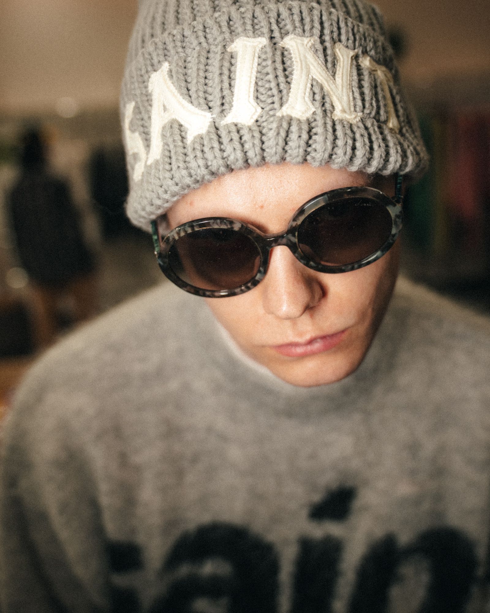 セントマイケル 26AW SAINT KNIT CAP(SM-MK1-0000-080)GRAY☆10月10日(土)発売！