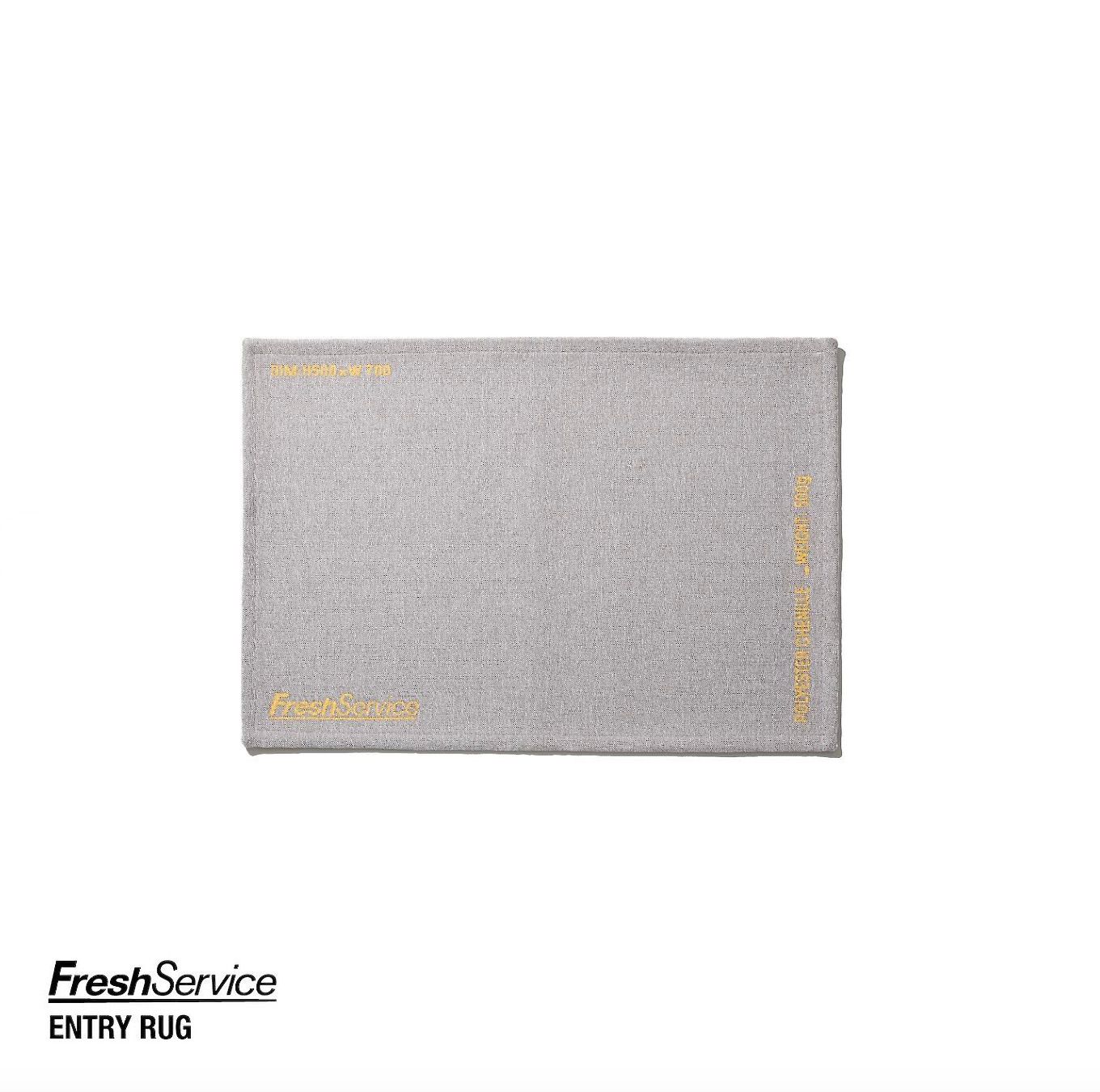 FRESH SERVICE フレッシュサービス ラグ ブランケット FreshService - フレッシュサービス フロアーラグFLOOR RUG(GRAY