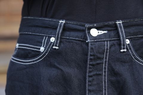 Graphpaper Denime Regular Collar Shirt & Denime Five Pocket Pants style.2020.12.20.