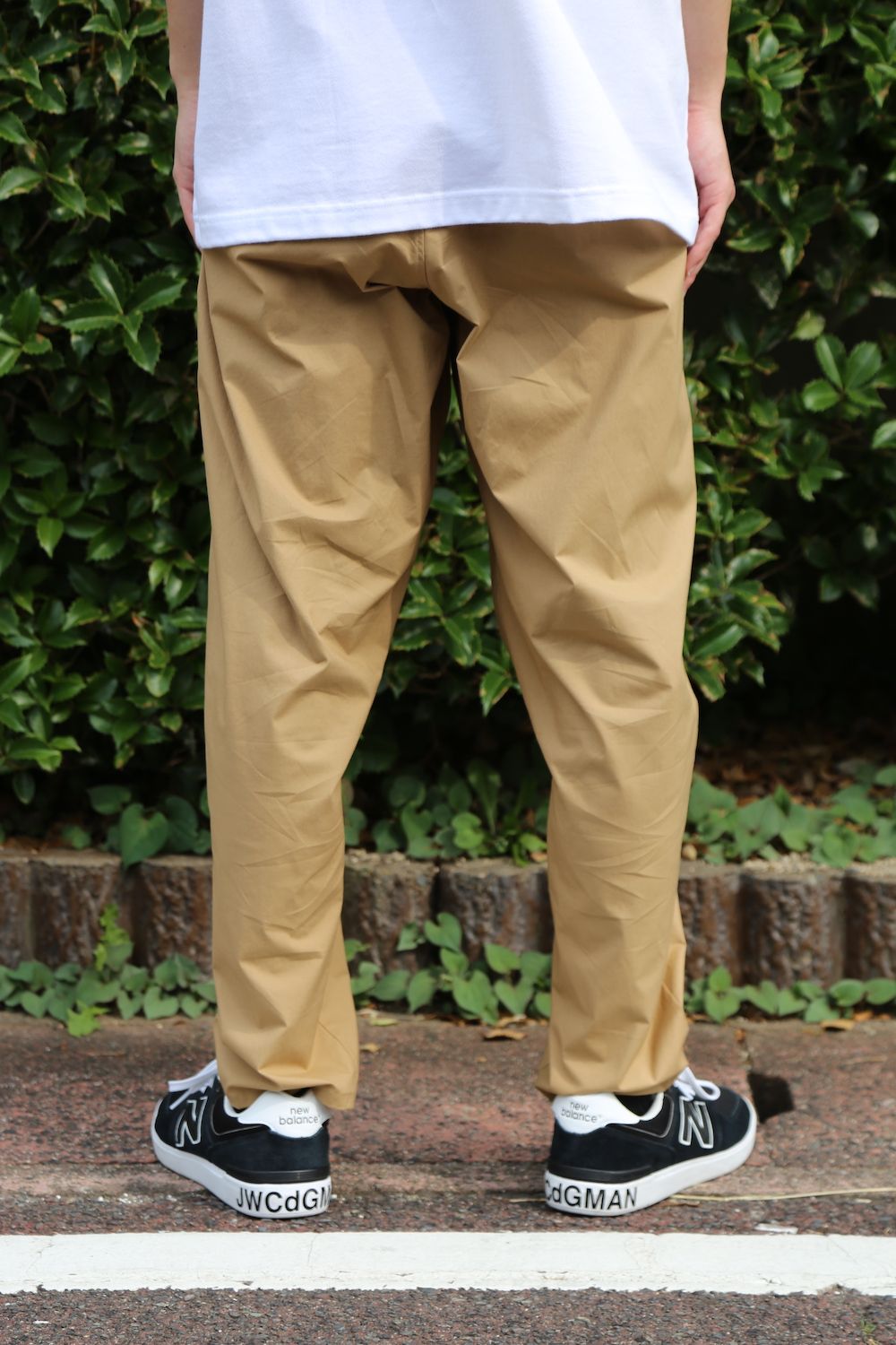 Graphpaper Stretch Typewriter Chef Pants(GM212-40619B) style. 2021.06.14. |  1766 | mark