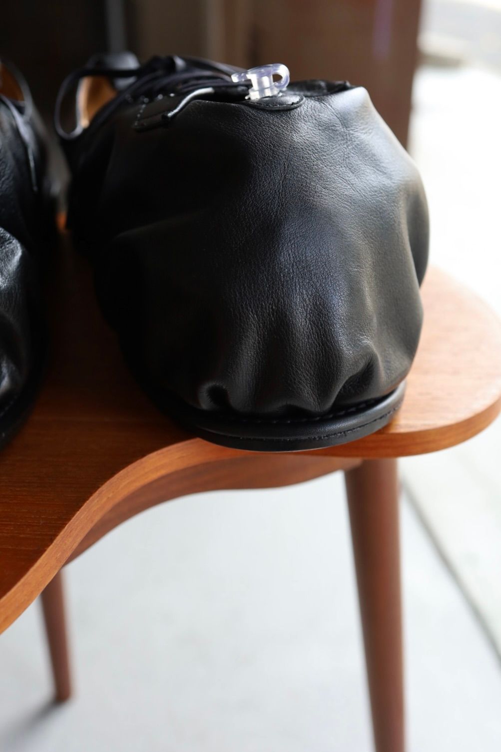doublet ダブレット26AW 革靴 INFLATED DERBY SHOES (26AW69FT70)BLACK