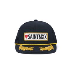 セントマイケル SAINT MX6 MESH CAP(SM-HR1-0000-095)BLACK☆9月13日(土)発売！