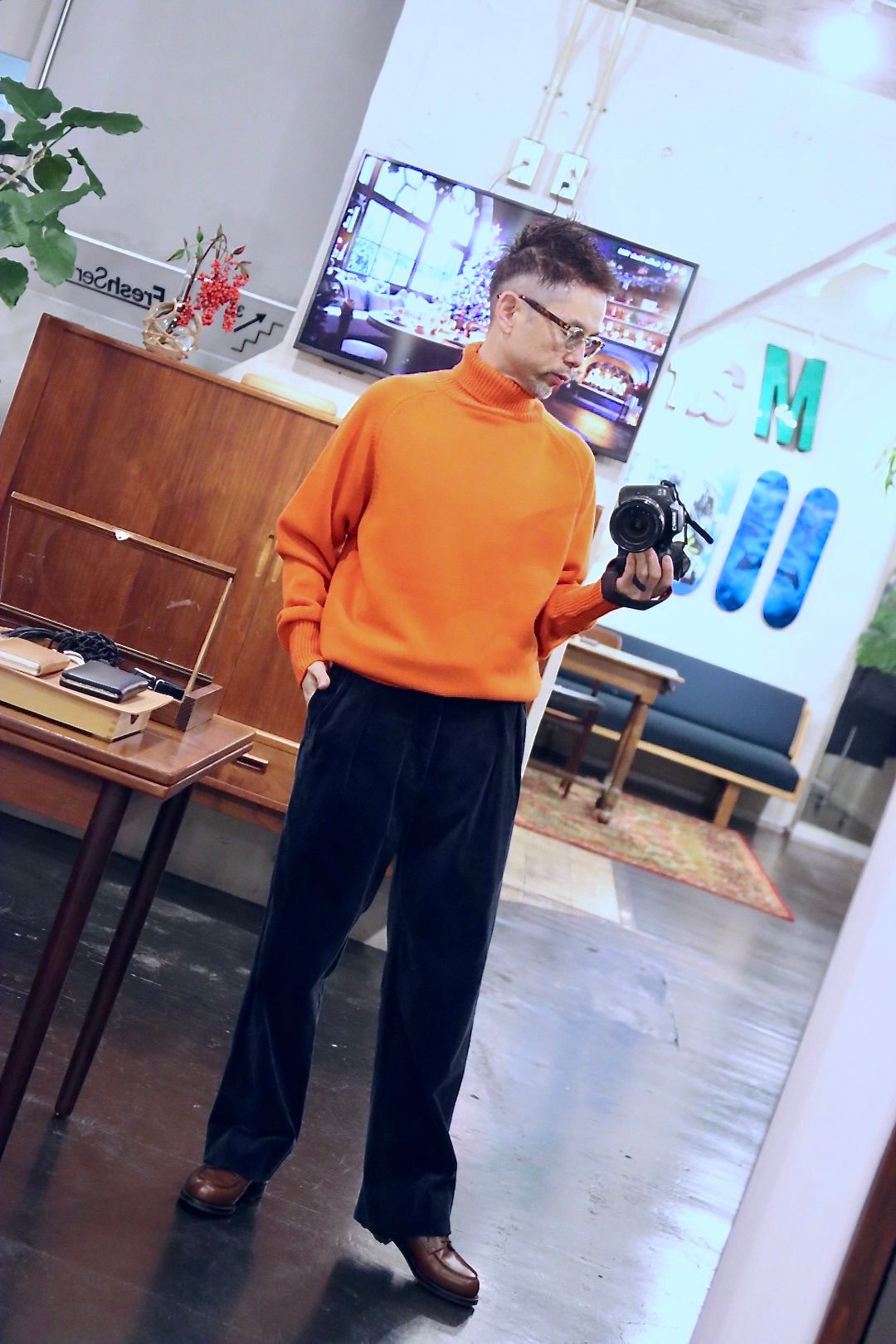 A.PRESSE 24SS Vintage Corduroy Trousers A.PRESSE 24SS Vintage Corduroy Trousers