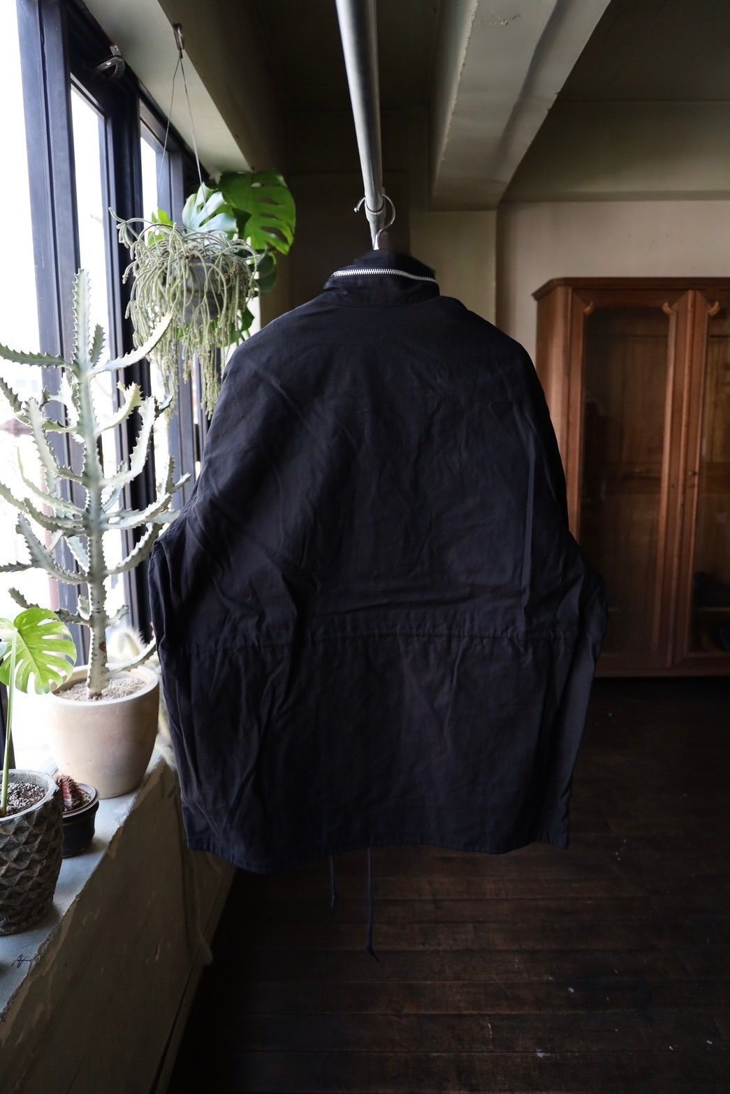 フレッシュサービス BACK SATEEN FIELD JACKET(FSC251-20136)BLACK
