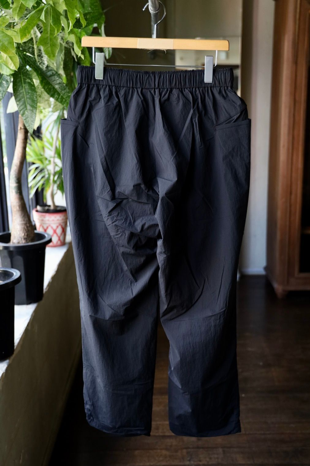 S.F.C 25FW エスエフシー WIDE TAPERED EASY PANTS(NEW CRISPY) (SFCFW25P04)Black☆9月20日(土)発売！