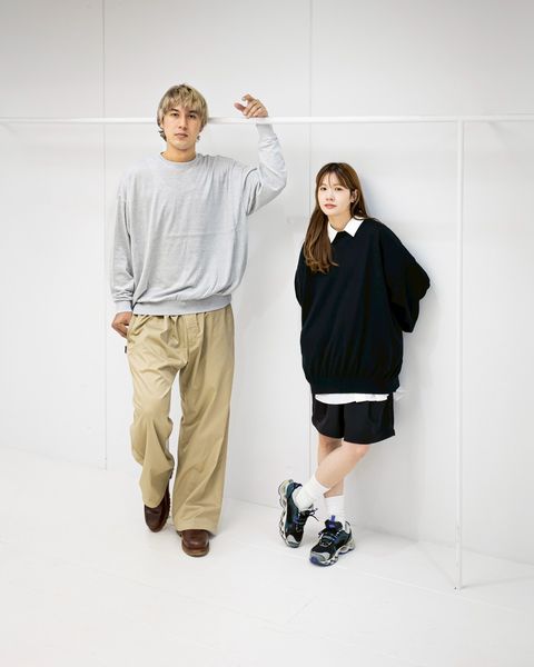 S.F.C-Stripes For Creative- 新作BIG LS COTTON KNIT TEE style.2026.2.27