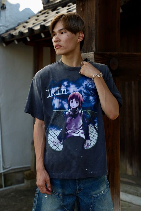 セントマイケル SAINT Mxxxxxx × serial experiments lain × GEEKS RULE TEE