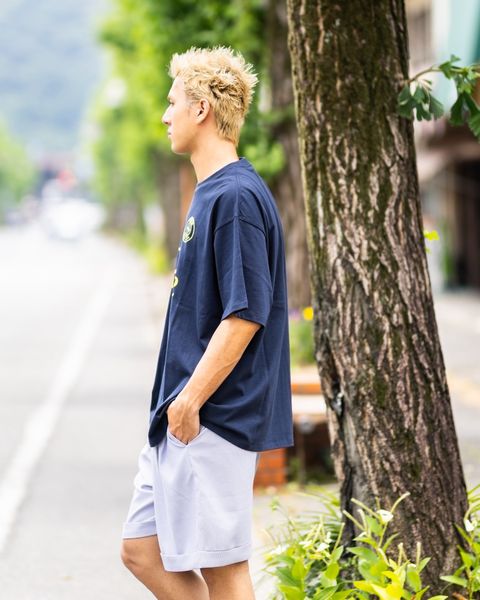 FreshService CORPORATE PRINTED S/S TEE “FOOTBALL” MARKスタイル