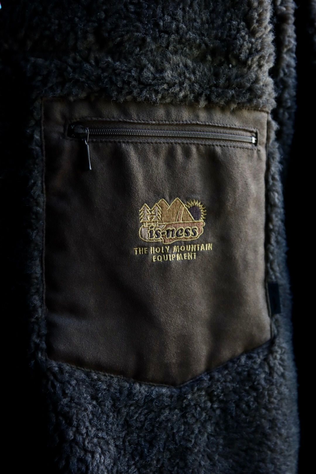 イズネス23AW THM FLEECE JACKET is-ness×Y(dot)BY NORDISK(1005AWFLEECEJK01)MOCHA
