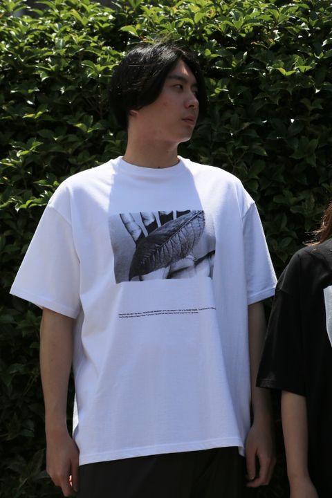 Graphpaper POET MEETS DUBWISE for Graphpaper Oversized Tee “WORDS AND SILENCE” style. 2021.05.29.