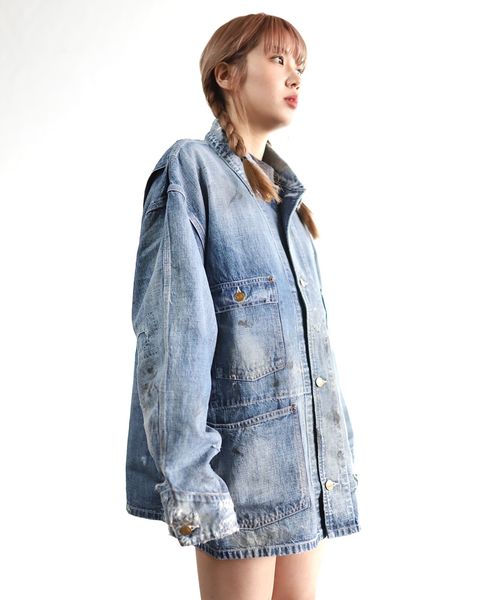 セントマイケル 新作HEART TAG COVERALL style.2024.2.9