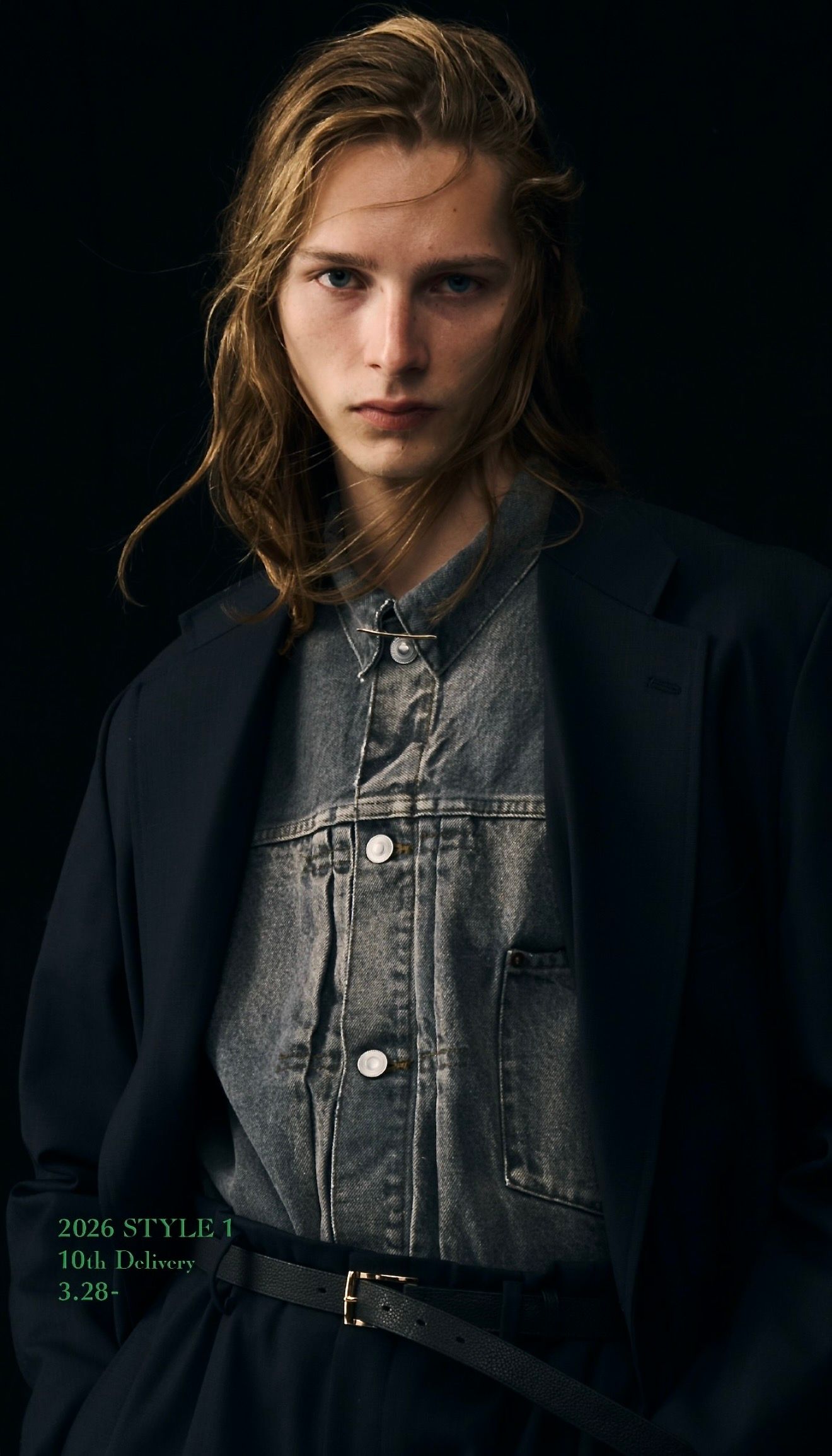 アプレッセ 2026 STYLE1  デニムジャケット Vintage Gray Denim Jacket(26SAP-01-44)GRAY☆3月28日(土)発売！