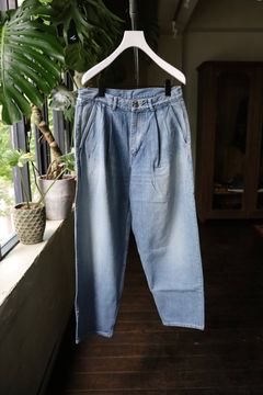 Graphpaper - グラフペーパー24AW Selvage Denim Two Tuck Tapered  