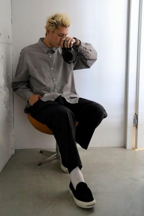 ANOTHER OFFICE BOLD GARMENT SHIRT ミックススタイル