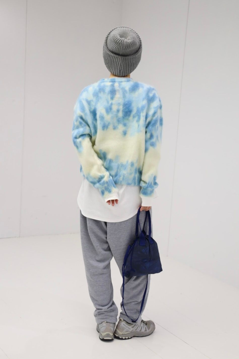 S.F.C 25FW エスエフシー DYED MOHAIR CREW (SFCFW25KN03)Natural,Blue,Mint