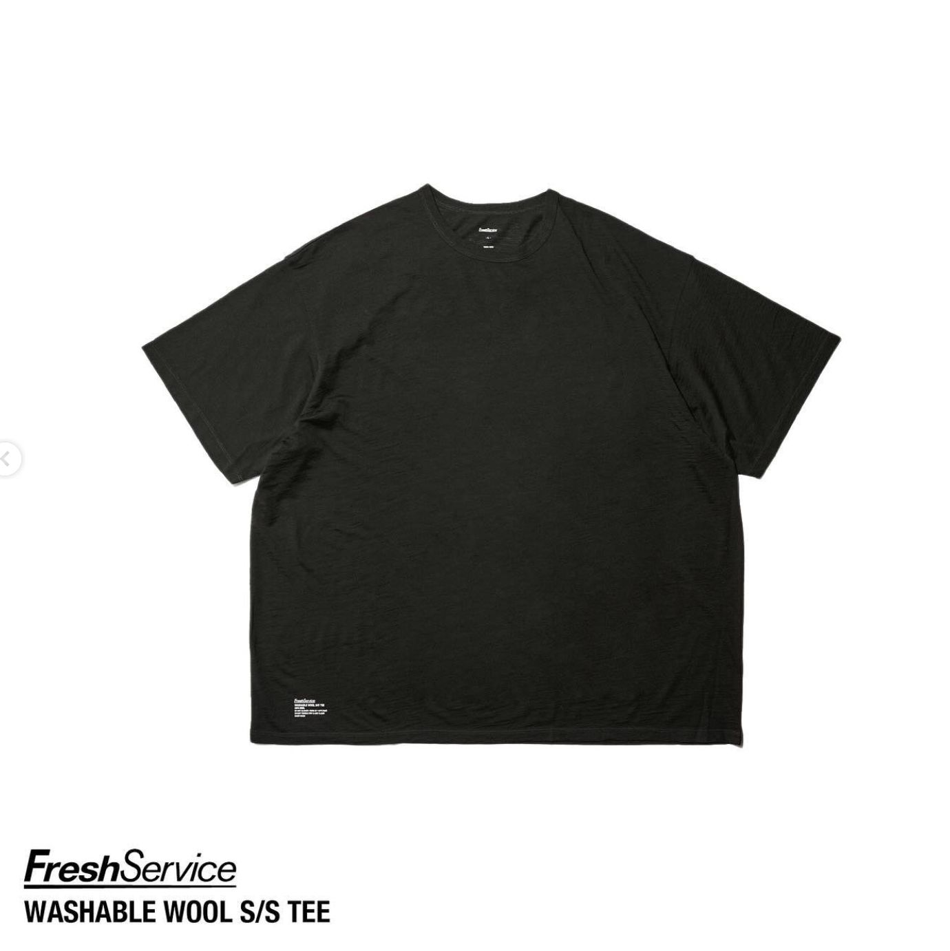 FreshService - フレッシュサービス24SS WASHABLE WOOL S/S TEE(FSC241