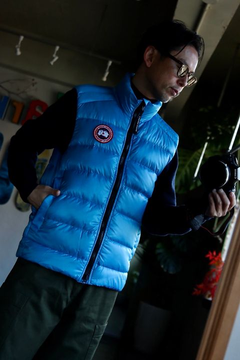 CANADA GOOSE カナダグース23SS CROFTON VESTスタイル