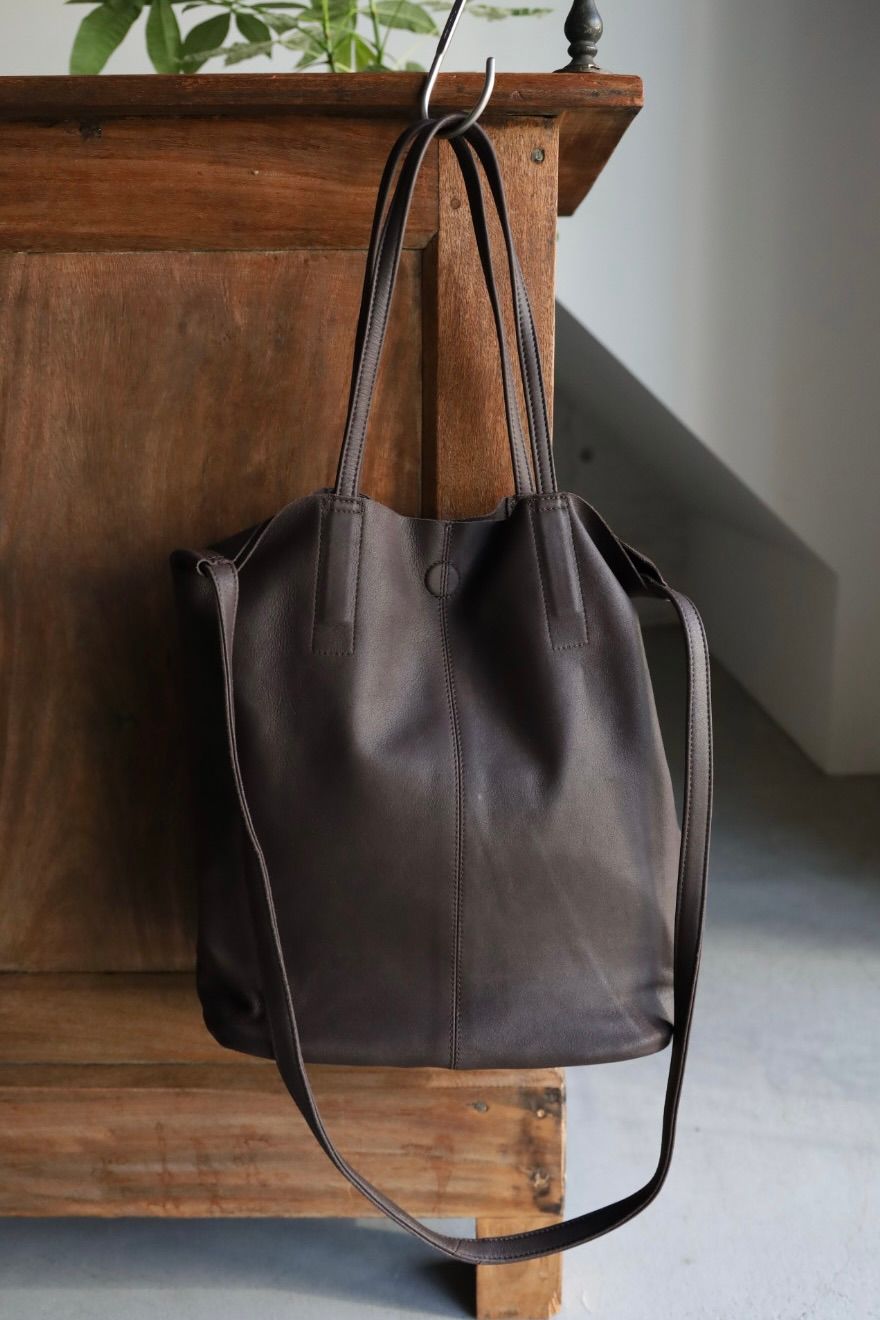 Morphee / モルフェトートバッグ 3WAY MIDIUM TOTE(LONG)DARK CHOCO☆新作発売！