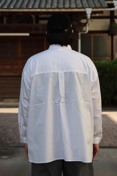 FreshService CORPORATE REGULAR COLLAR SHIRT"WHITE"style.