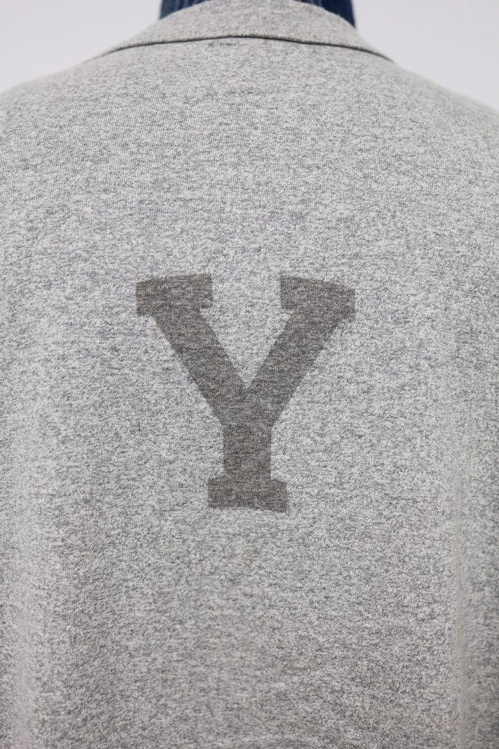 blurhms ROOTSTOCK ブラームスルーツストック 26SS ALE-Y 88/12 Print Tee WIDE(bROOTS25S36S26A)HEATHER GREY x FADE GREY☆4月17日(金)新作発売！