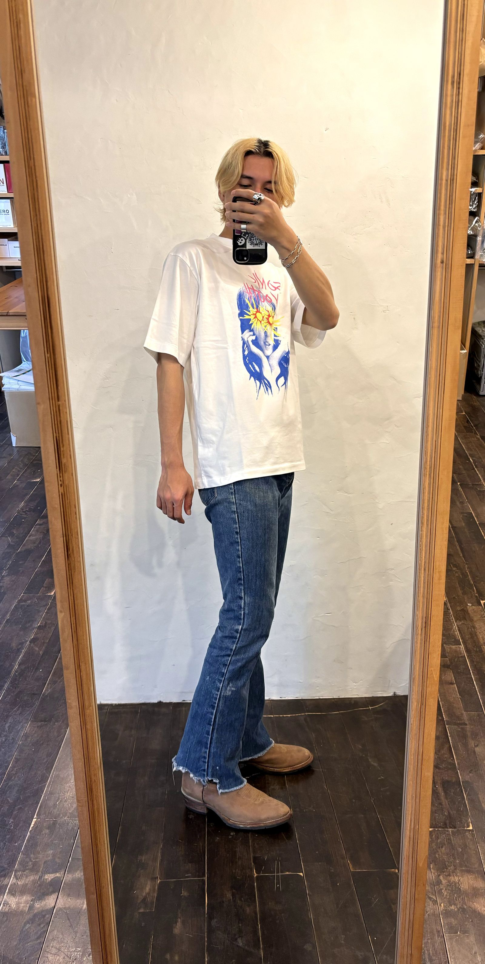 blurhmsROOTSTOCK 24SS 新作Echo Print Tee STANDARD style 2024.4.12
