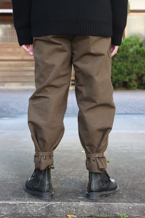 A.PRESSE  Motorcycle Trousers"OLIVE"style.