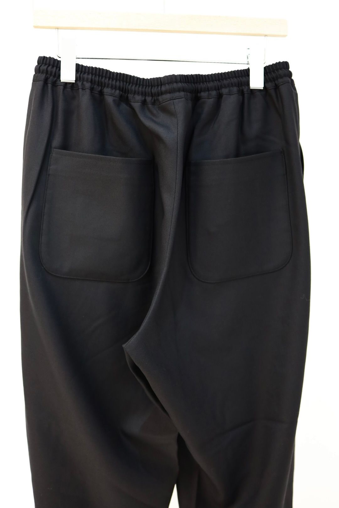 コムデギャルソンオム26SS ウールギャバパンツ(HQ-P009-051)BLACK☆2月6日(金)発売！