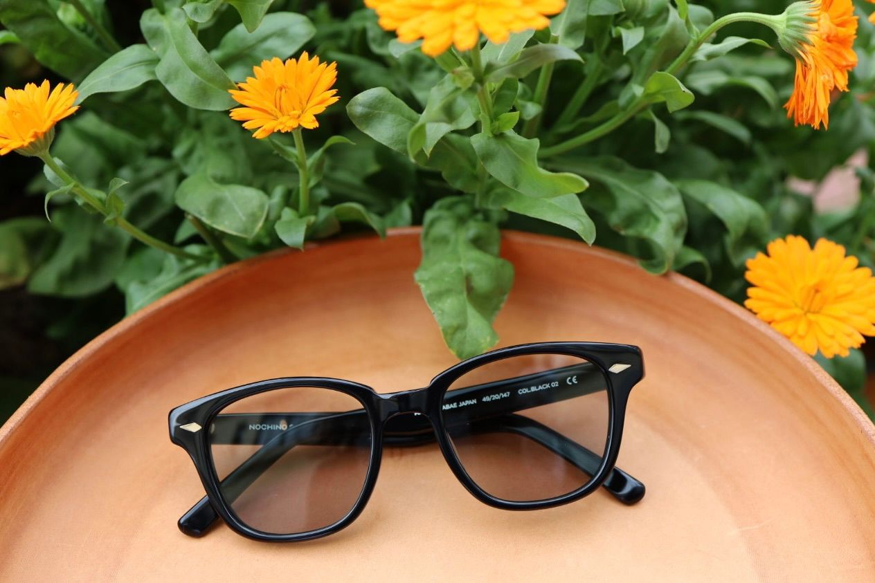 ノチノオプティカル "SANSUI" #2.GLOSS BLACK × GREY GREEN to D.GREY(調光モデル)