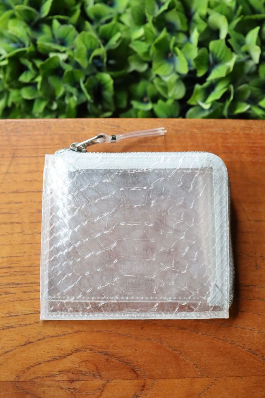 コムデギャルソン 財布 SNAKE TRANSPARENT L字型ZIP WALLET(8Z-T310-051)☆12月再入荷致します！