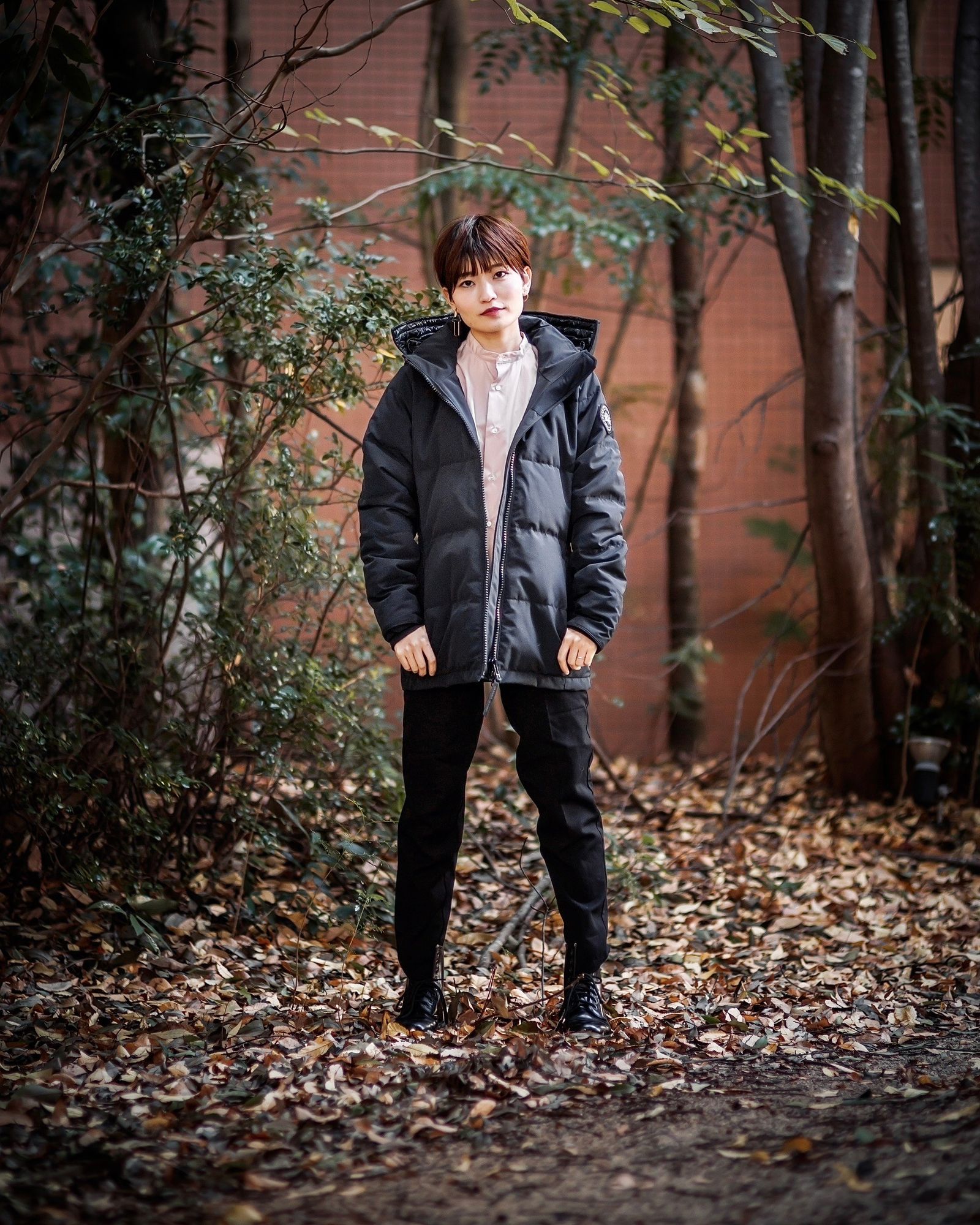 CANADA GOOSE レディース新作Chelsea Parka Heritage Black