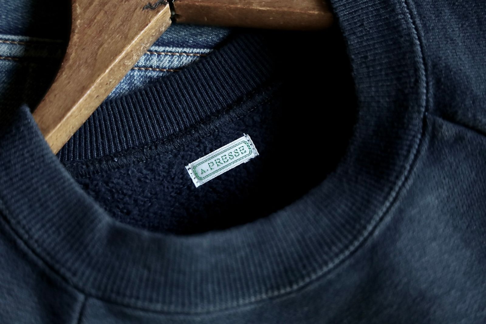 A.PRESSE - アプレッセ Vintage Sweatshirt(24AAP-05-06K)BLACK