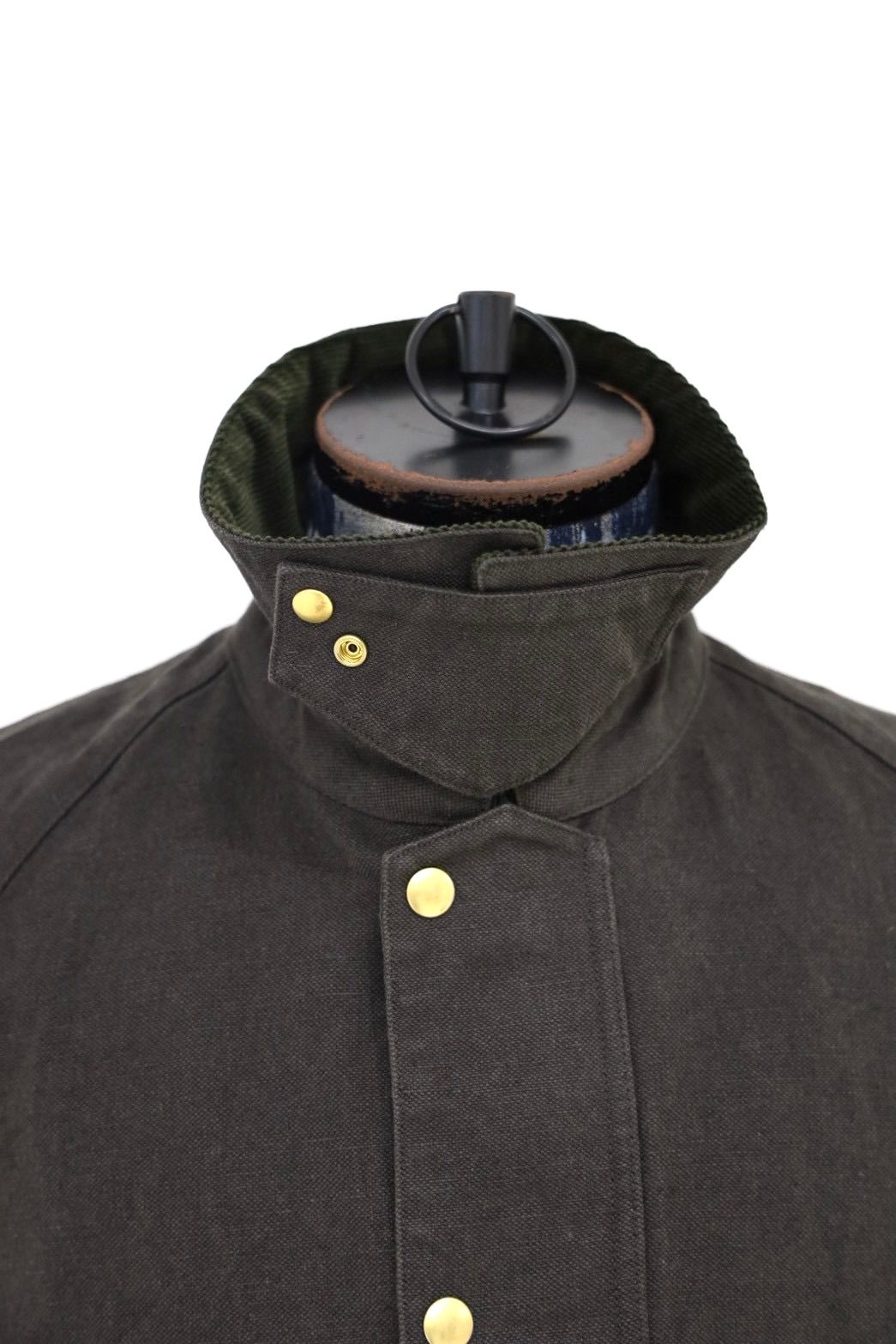 アプレッセ 2026 STYLE2 Vintage Silk Hemp Riding Oiled Jacket(26AAP-01-32)OLIVE☆8月8日(土)発売！