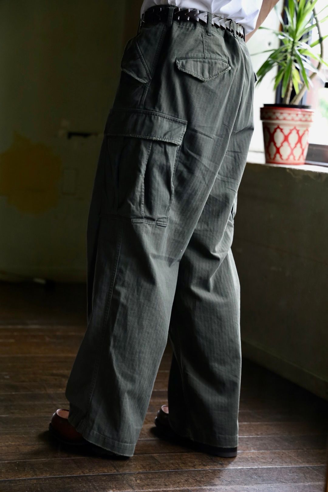 A.PRESSE Vintage US Army Jungle Fatigue Jacketスタイル