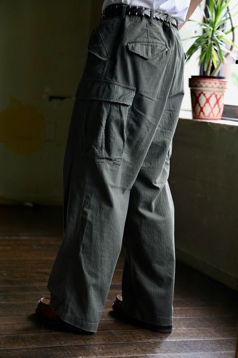A.PRESSE Vintage US Army Jungle Fatigue Jacketスタイル