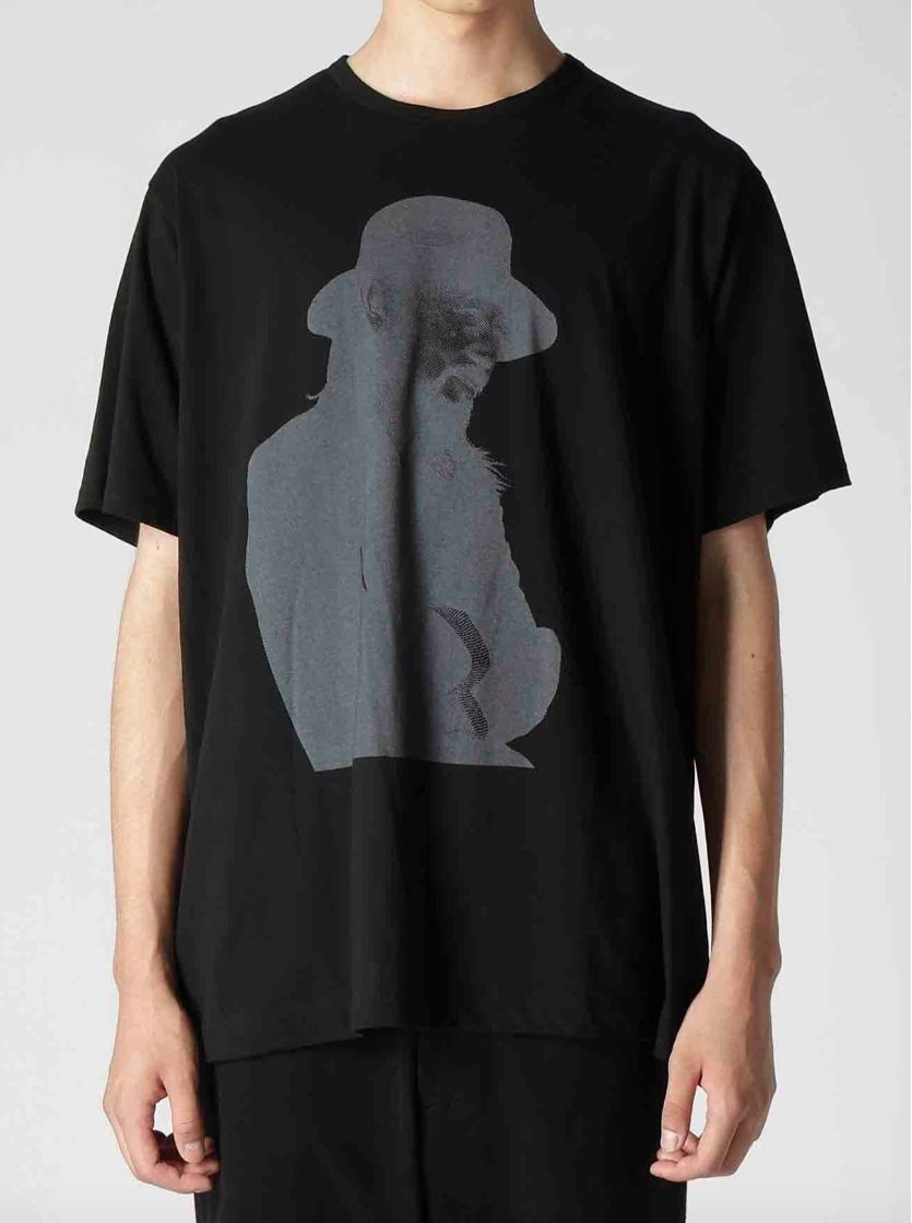 暮らしに便利なアイテム yohji Tシャツ_過呼吸(HS-T69 24SS Yamamoto Yohji - yamamoto トップス