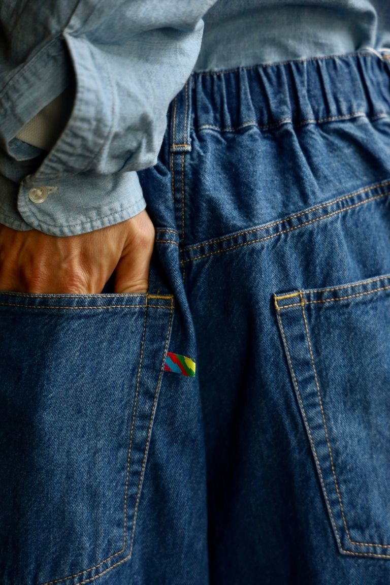 is-ness - イズネス 25SSデニムバルーンパンツDENIM 5PK BALLOON PANTS 