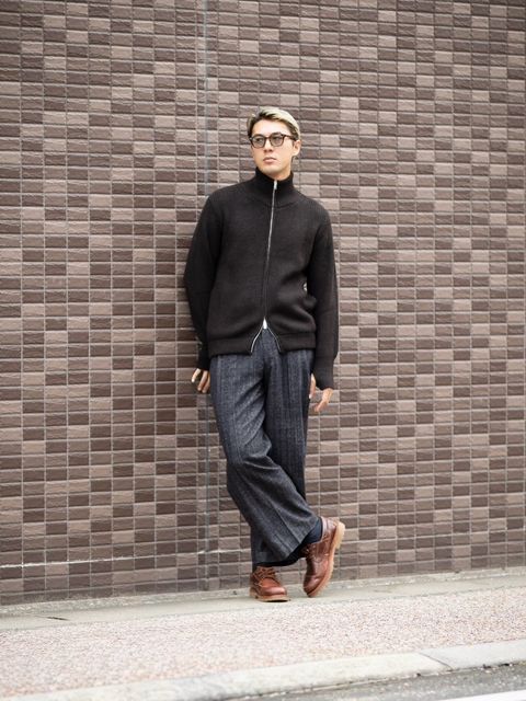 MARKAWARE DRIVERS KNIT MARKスタイル
