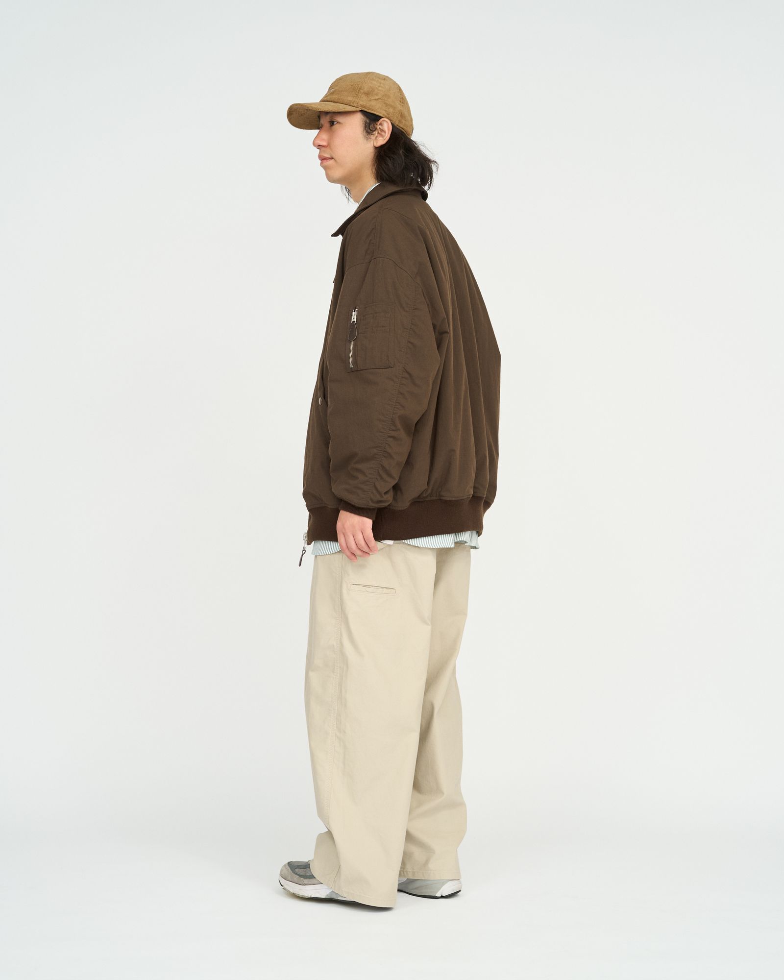 フレッシュサービス 26AW TACTICAL WOOL BOMBER JACKET(FSC263-30024)BROWN☆9月26日(土)新作発売！